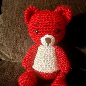 Crochet teddy bear